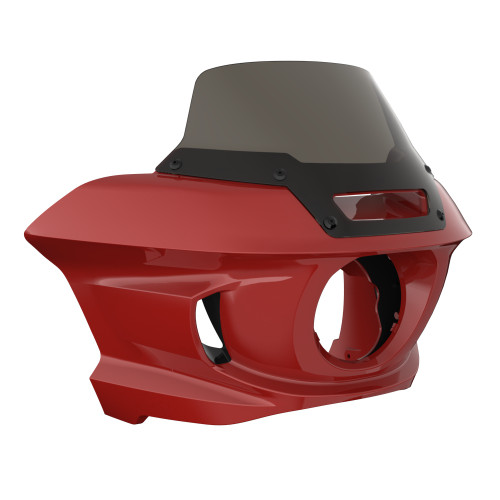 Red Hot Sunglo Low Rider ST Style Front fairings Smoke Windshield