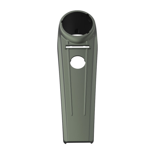 Deadwood Green Denim Extended Tank Dash Console for 2011-2017 Harley Softail