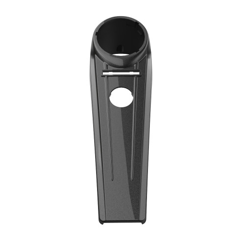 Gray Haze Extended Tank Dash Console for 2011-2017 Harley Softail