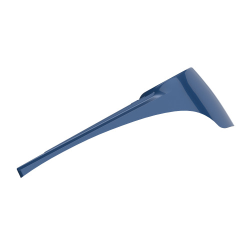 Legend Blue Extended Tank Dash Console for 2011-2017 Harley Softail