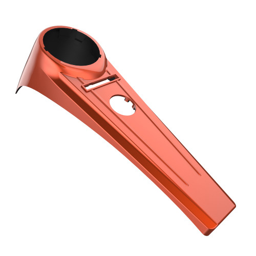 Orange Lava Extended Tank Dash Console for 2011-2017 Harley Softail