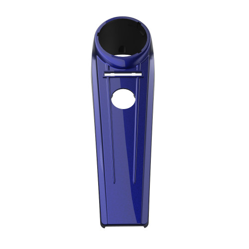 Zephyr Blue Extended Tank Dash Console for 2011-2017 Harley Softail