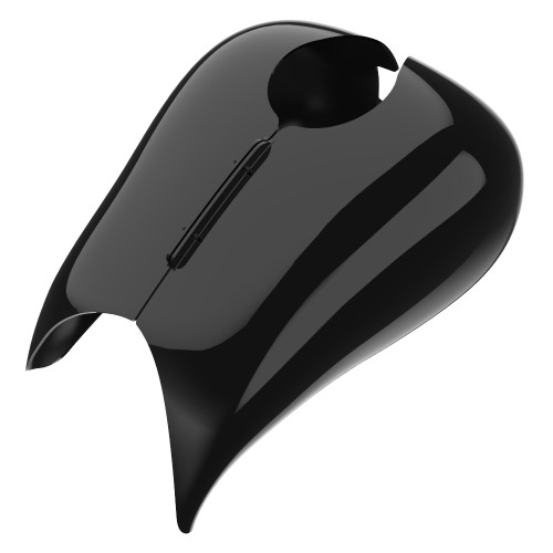 Advanblack Vivid Black Stretched Tank Cover for Harley 2008-2020 Street Glide & Road Glide