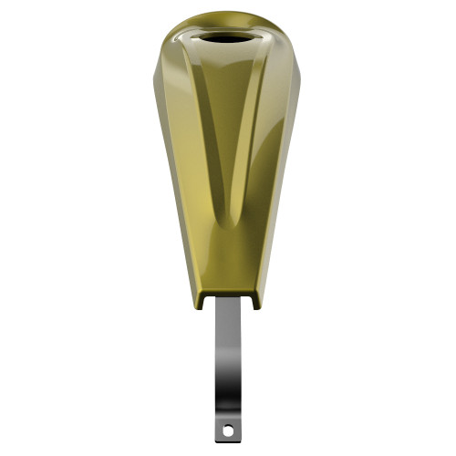 Advanblack Big Blue Pearl Low-profile Tank Dash Console for '08-'20 Harley Street Glide and Road Glide