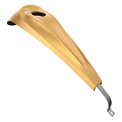 Advanblack Black Hills Gold Low-profile Tank Dash Console for '08-'20 Harley Street Glide and Road Glide