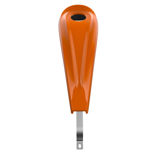 Advanblack Baja Orange Low-profile Tank Dash Console for '08-'20 Harley Street Glide and Road Glide