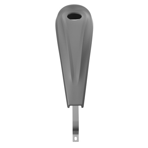 Advanblack Charcoal Denim Low-profile Tank Dash Console for '08-'20 Harley Street Glide and Road Glide