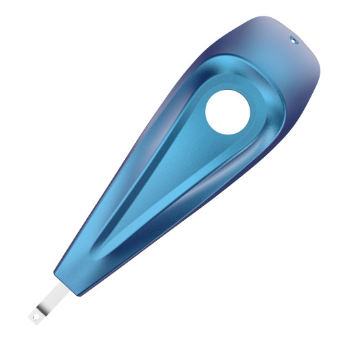 Advanblack Daytona Blue Low-profile Tank Dash Console for '08-'20 Harley Street Glide and Road Glide