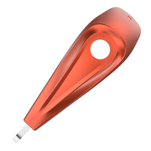 Advanblack Orange Lava Low-profile Tank Dash Console for '08-'20 Harley Street Glide and Road Glide