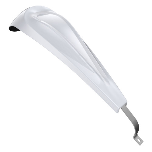 Crushed Ice Pearl Color Matched Low-profile Tank Dash Console for '08-'22 Harley  Road King & 2021+ Street Glide Special/Road Glide Special