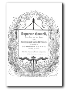 This rare 1889 work gives us a look into the organization of Joseph Cerneau’s Sovereign Grand Consistory (Supreme Council). This rare 1889 work gives us a look into the organization of Joseph Cerneau’s Sovereign Grand Consistory (Supreme Council).