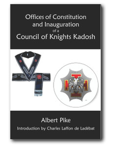 This rare edition of Albert’s Pike’s 1879 work on the Council of Knights Kadosh is a vital part of the education of all Scottish Rite Masons.