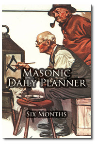 Masonic Themed Day Planner: Upcoming Events. Schedule, Planning. Perfect Bound 6 x 9 Matte Finish, Masonic Artwork Covers. 6 or 12 Months. Masonic Themed Day Planner: Upcoming Events. Schedule, Planning. Perfect Bound 6 x 9 Matte Finish, Masonic Artwork Covers. 6 or 12 Months.