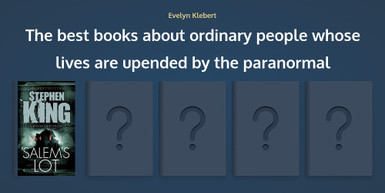 Evelyn Klebert's Favorite Paranormal Books Evelyn Klebert's Favorite Paranormal Books