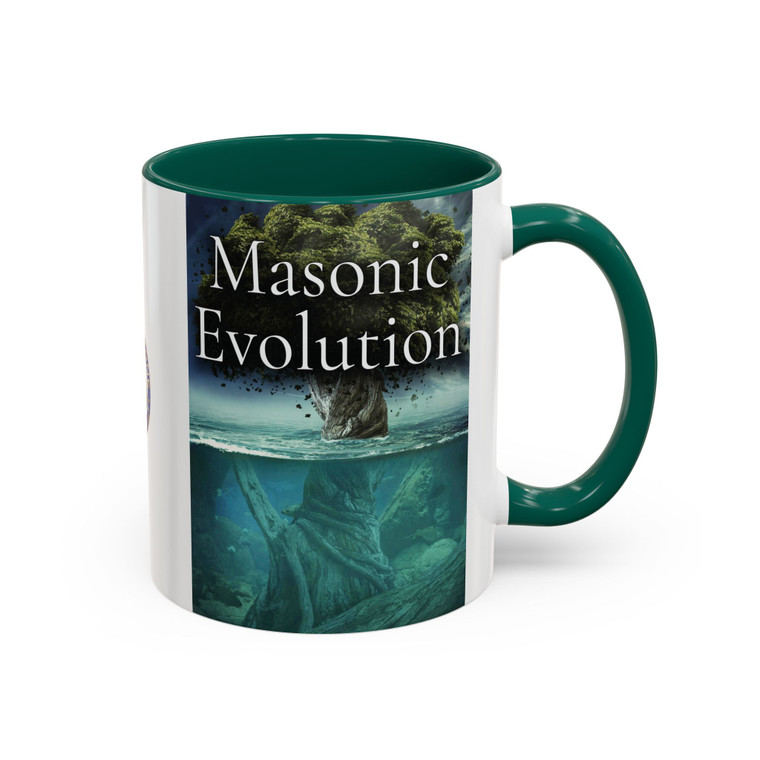 Masonic Evolution Green Mug (11oz, 15oz)
