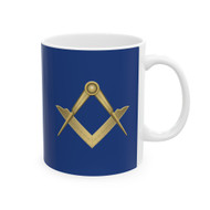 Blue S&C Ceramic Mug, (11oz)