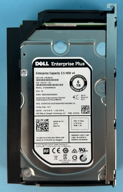 DELL 1HT27Z-157 ENTERPRISE PLUS HHD: 6tb (Used)