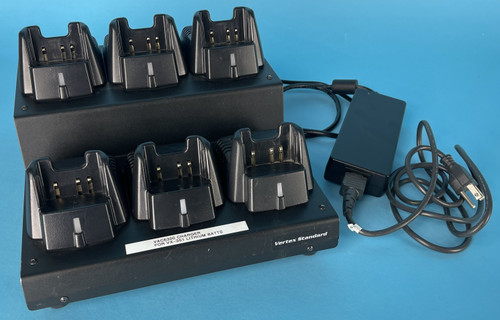 VERTEX VAC-6300 MULTI UNIT CHARGER FOR VERTEX PORTABLES: 6 bays (Used) VERTEX VAC-6300 MULTI UNIT CHARGER FOR VERTEX PORTABLES: 6 bays (Used)