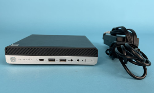HP ELITEDESK 705 G4 DM MINI DESKTOP: 256gb, 8gb ram, displayport 1.2 (Used) HP ELITEDESK 705 G4 DM MINI DESKTOP: 256gb, 8gb ram, displayport 1.2 (Used)