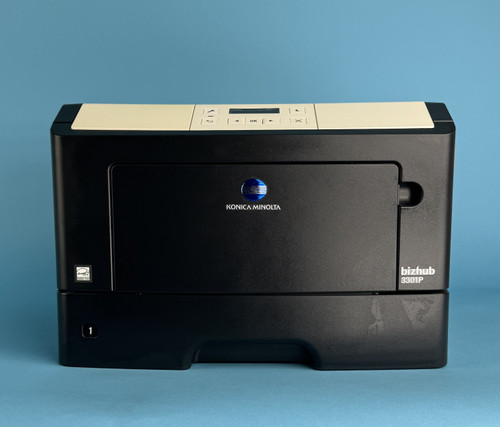 KONICA MINOLTA BIZHUB 3301P PRINTER: b&w, page count 28,633 (Used)