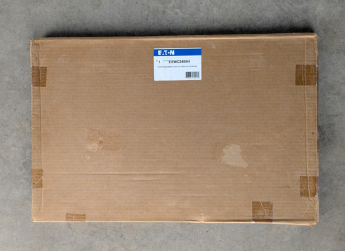 EATON ESWC2400H ENCLOSURE COVER: 24”, hinged, vented, light almond (New)