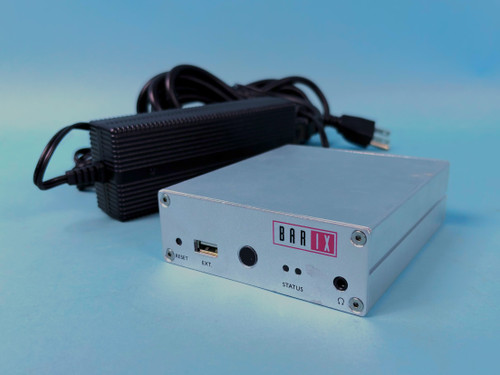 BARIX EXSTREAMER 200 IP AUDIO STREAM DECODER: lan, rs-232 connections (Used)