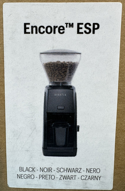BARATZA ENCORE ZCG495BLK COFFEE GRINDER: dual-range adjustment system (New)