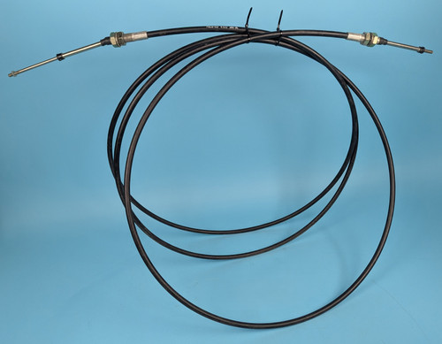CONTINENTAL 4322-240 CONTROL CABLE: push/pull, 3" travel, 240", bulkhead to bulkhead (New)