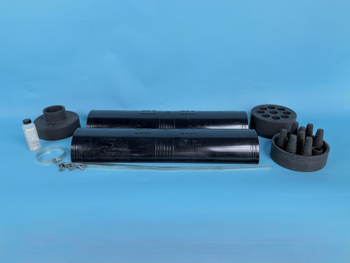 3M KBS6-130-9 WIRING CLOSURE KIT: wire lubricant, steel brackets (New)