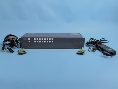 LEITCH P8X8VA2O AV ROUTER: s audio, rs232 (Used)