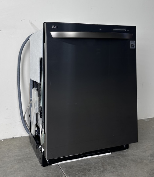 LG LDF7774BD DISHWASHER: black, stainless steel, top control, 24” (Used)