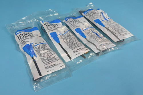 LOT OF 4 IVAC 1880 THERMOMETER: oral, probe assembly (New)