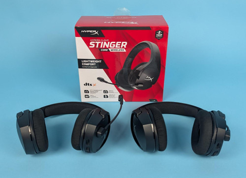 LOT OF 3 HYPERX CS002 CLOUD STINGER WIRELESS HEADSETS (Used)