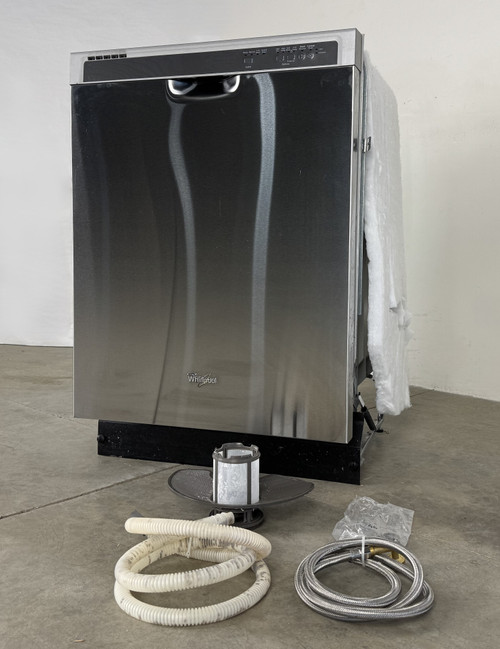 WHIRLPOOL WDF520PADM5 DISHWASHER: 24”, stainless steel (Used)