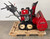 2004 HONDA HS1132 SNOWBLOWER: dual-stage, electric start, tracks (Used)