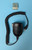 LOT OF 2 VERTEX STANDARD VX-2200-G7-25 UHF RADIO: two-way, palm mic, power cable (Used)