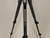 MANFROTTO 190 TRIPOD & 128LP HEAD: adjustable, metal, black (Used)