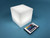 Lot of 4 FRIENDA LED CUBES: 4 inch, waterproof, home patio party decor (New)