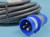 BETA 70-12 MAX CABLE: 600v, black, blue plug (Used)