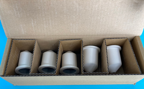 REITEL 23803 CRUCIBLE: ceramic, for non precious metal, 5/box (New)