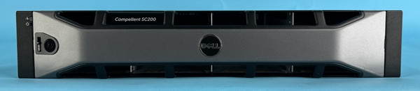 DELL SC200 COMPELLENT: two power supplies, two controllers, rack rails (Used)