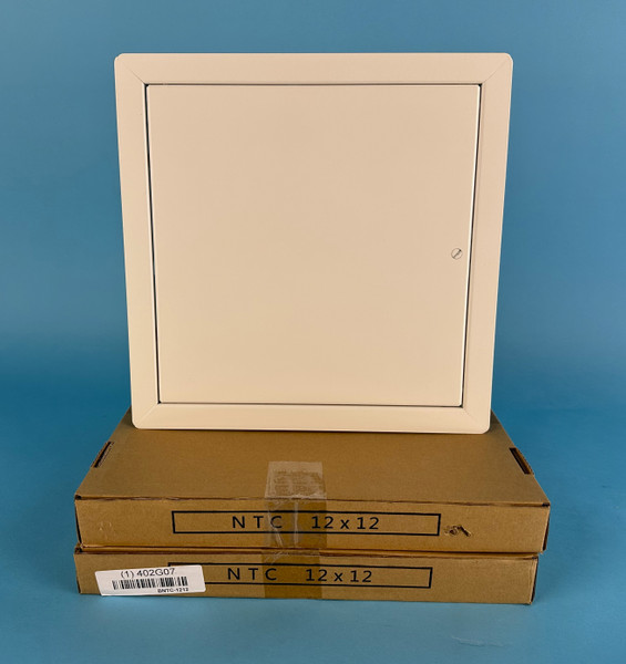 LOT OF 2 BABCOCK-DAVIS BNTC1212 DOOR: access, flush mount, 12” x 12” (New)