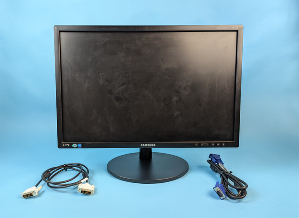 SAMSUNG S22B420BW MONITOR: 22”, black (Used)
