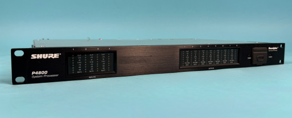 SHURE P4800 SYSTEM PROCESSOR: digital, audio, 4 input, 8 output (Used)