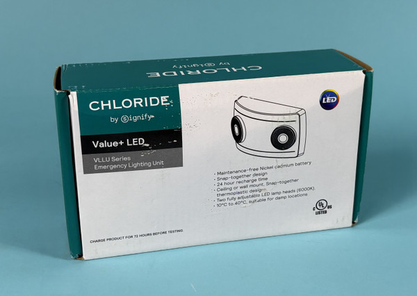 CHLORIDE BY SIGNIFY VLLUR SERIES VALUE + LED EMERGENCY LIGHTING UNIT (New)