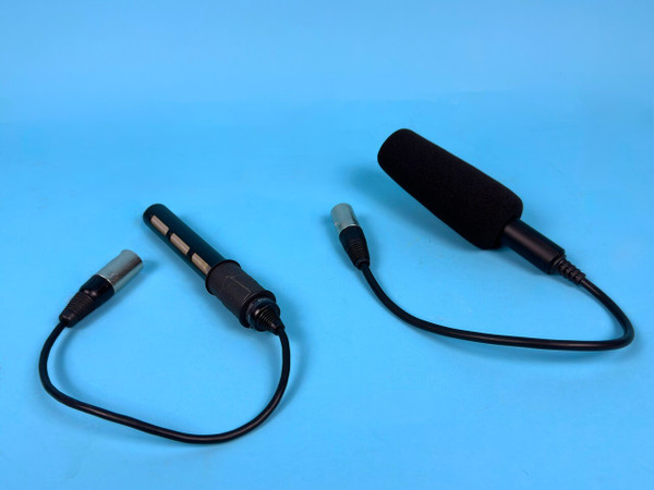 LOT OF 2 SONY ECM-XM1 MICROPHONES: xlr, for professional camcorders (Used)