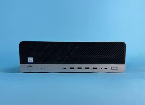 HP ELITEDESK 800 G4 SSF DESKTOP: i5-6500, 256gb ssd, 8gb ram, hdmi port (Used)