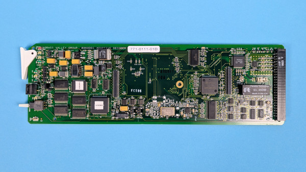 GRASS VALLEY 8960DEC ADAPTIVE DECODER CARD: ntsc/pal to sdi (Used)