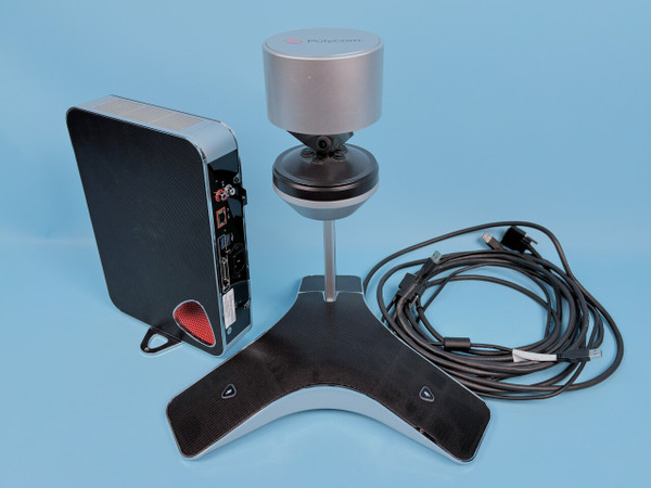 POLYCOM CX5100 UNIFIED CONFERENCE STATION: usb-a, usb 2.0, rs232 (Used)