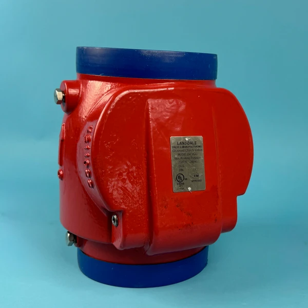 LANSDALE LVCVGG CHECK VALVE GCV: grooved, 6”, 350 psi (Used)